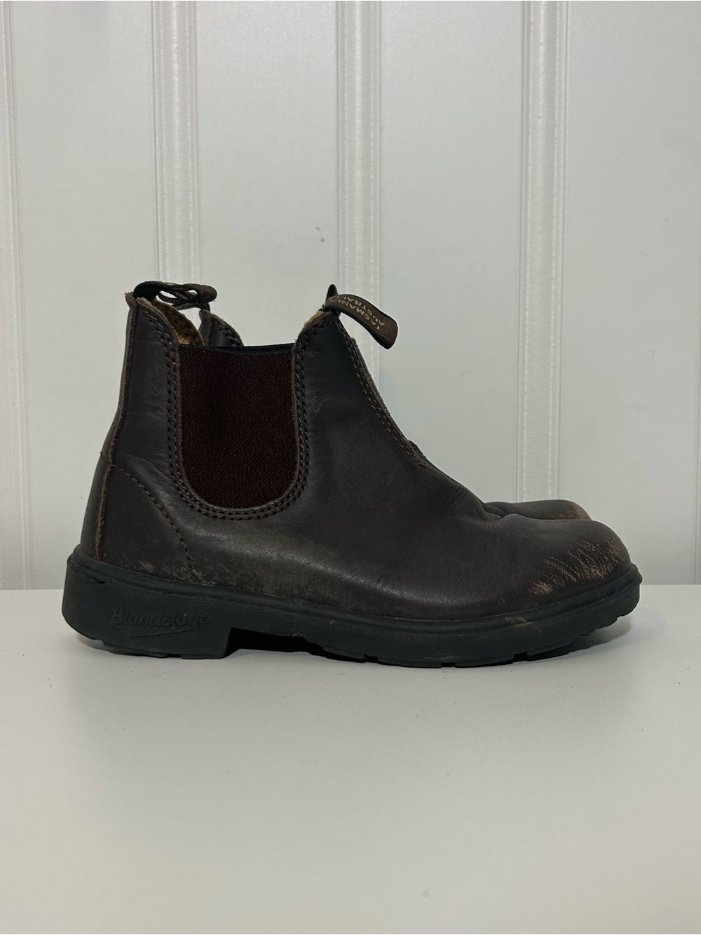 Blundstone brown leather Kids Brown Chelsea Boots